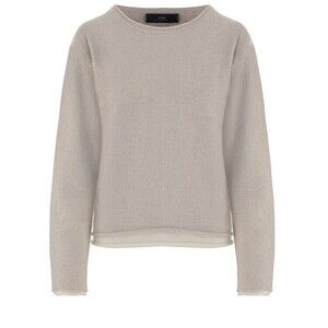 Arch4 Cropped Cashmere Sweater With Round Neckline - NWT